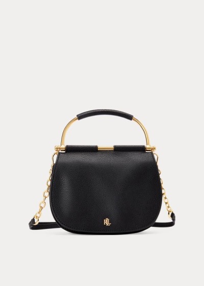 Women's Ralph Lauren Mini Leather Round Satchel | 280736EZB